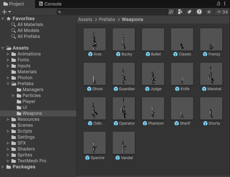 Weapon Data